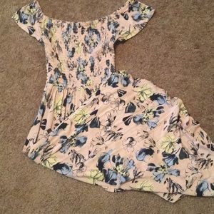 Off the shoulder midi dress